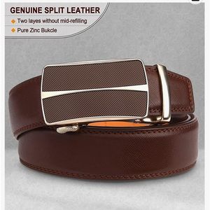 100% Leather Men’s Big & Tall Ratchet Belt